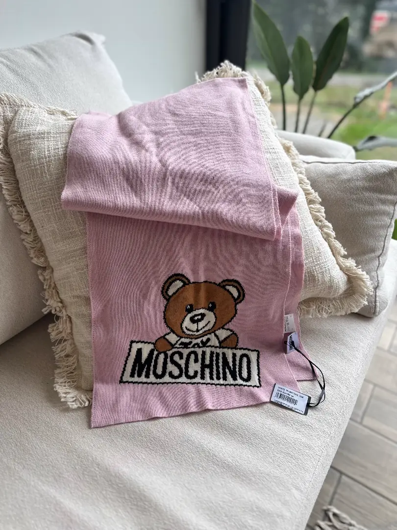 Bufanda de punto, 30x160 cm (Moschino)