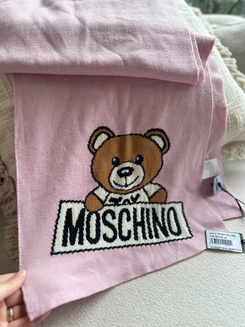 Bufanda de punto, 30x160 cm (Moschino)